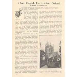   1911 England Oxford Universiy Merton College Chapel 