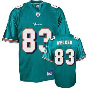 Wes Welker Youth Jersey: Reebok Aqua Replica #83 Miami Dolphins Jersey 