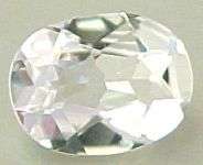 mm/2 ct. EXTREMELY BRIGHT OVAL CUT DANBURITE #7177