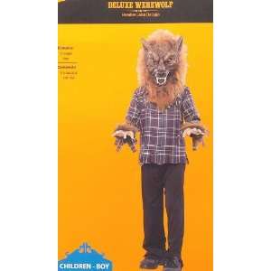  Deluxe Werewolf Childs Costume Size 10 12 Husky: Toys 