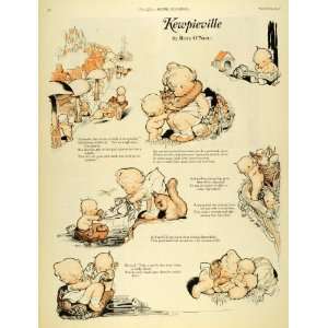   Fairy Tale Story Babies Animals   Original Color Print: Home & Kitchen