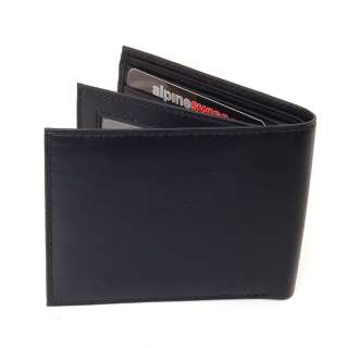 Mens Wallet Extra Capacity 2 Bill Sections 16 Card Slots ID Window 