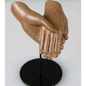Akhenaten and Nefertiti Egyptian Lovers Hands Replica Statue with 
