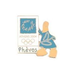  2004 Athens Olympics Phevos Mascot Pin