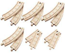 12pc OVAL TRACK SET Thomas & Friends Wooden Railway NEW  