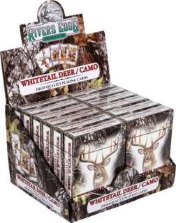 White Tail Deer Mossy Oak Camo Single Deck Casino Quality Playing 