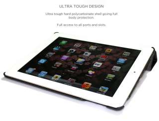 Ultra Slim PU Leather iPad 2 Smart Case Cover with Sleep Wake  