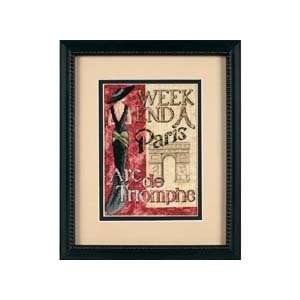  Weekend in Paris Counted Cross Stitch Kit: Kitchen 