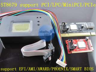   Mini PCI E LPC Diagnostic Post Test Debug Card+LPC Cable 8679  