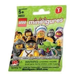   by Lego Collection Series 3 Mystery Bag Pack 8803 Random Mini Figure