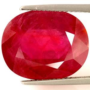 CERTIFIED ! HUGE SIZE ! 15.25 CTS NATURAL RUBY  