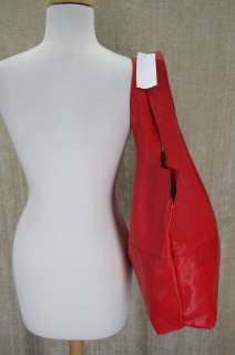 Givenchy george V apron Bag Tote Red Leather Extra Large satchel purse 