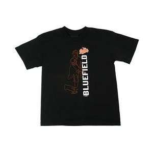  Bluefield Orioles Youth T shirt by Old Time Sports   Black 