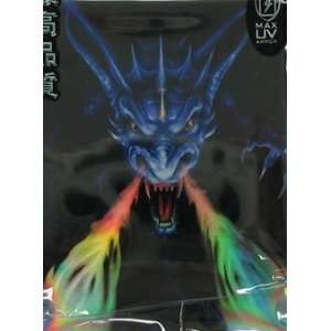  Neo Sleeves Blue Dragon Fire Card Sleeves (YuGiOh Size): Toys & Games