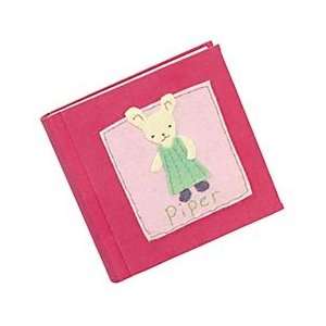  personalized bunny memory albums: Baby