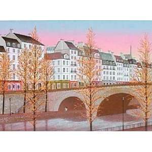  Paris, Pont Marie by Ledan Fanch, 32x24
