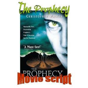  Christopher Walken THE PROPHECY Horror Movie Script 