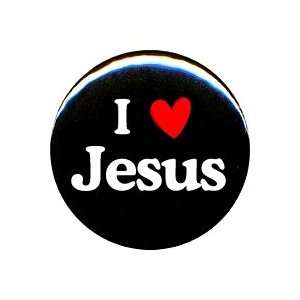  1 Christian I Love Jesus Button/Pin 
