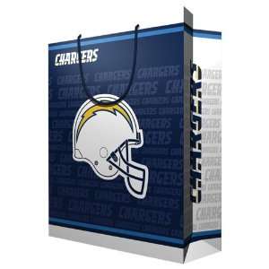  San Diego Chargers NFL Large Gift Bag (15.5 Tall) Sports 