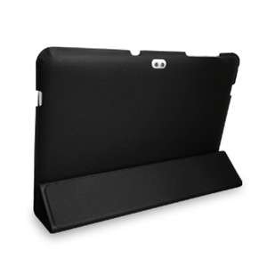 Black Leather Case Cover Slim Smart Stand For Samsung Galaxy Tab 10.1 