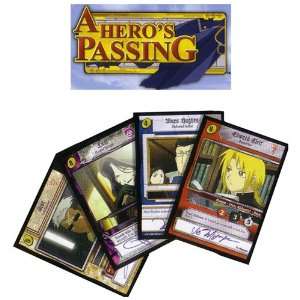  Full Metal Alchemist Card Game   A Heros Passing Theme 