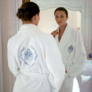  Yves Delorme Vence Bath Robe In Medium Size: Home 