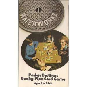  Waterworks Parker Brothers Leaky Pipe Card Game (1972 