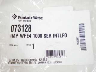 NEW PENTAIR POOL AND SPA 073128 IMPELLER PART FOR WHISPERFLO 1HP PUMP 