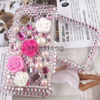 Rhinestone Bling crystal CASE cover for HTC Droid Incredible 2 S G11 