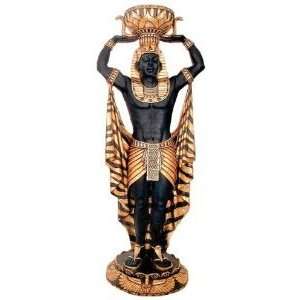 Xoticbrands 73.5 Life Size Classic Cleopatras Egyptian Nubian Guard 