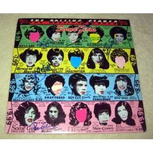  ROLLING STONES autographed SOME GIRLS record !: Everything 