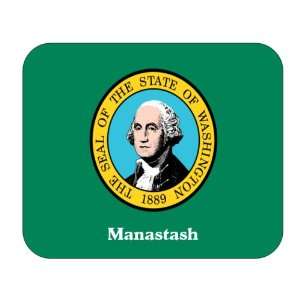   US State Flag   Manastash, Washington (WA) Mouse Pad: Everything Else