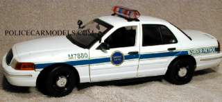 Motormax 1/18 US Border Patrol Police Ford Crown Vic  