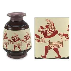  Ceramic vase, Moche Dance