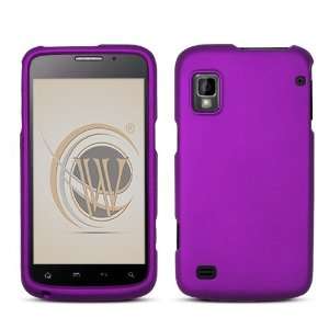    Grape Rubberized Protector Case for ZTE Warp N860 Electronics