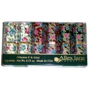 Allex Jane Rose Garden Lipstick Set: Beauty