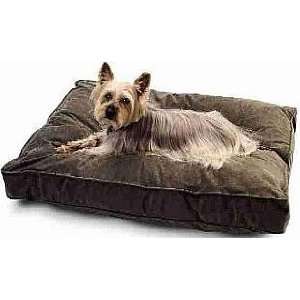 Poly Suede Rectangle Bed Sage XLarge 