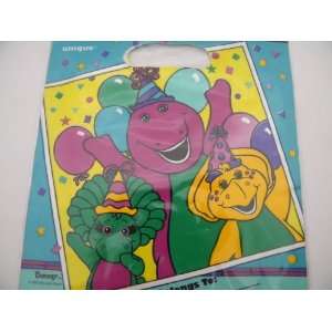  8 Barney Loot Treat Bags Toys & Games
