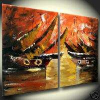 Original ABSTRACT ART MODERN OIL PAINTINGS by MAITREYII  