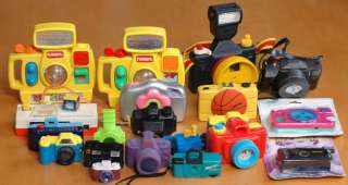 20 Toy Cameras Lot Fisher Price Playskool  