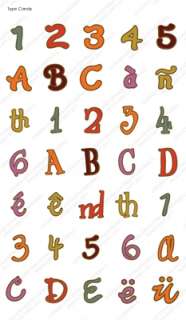 CRICUT TYPE CANDY FONT CARTRIDGE~NEW REALEASE~USE W/ E2 EXPRESSION 