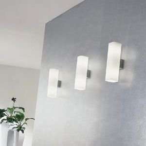  Carre Wall Sconce by De Majo : R034316   Finish : Chrome 