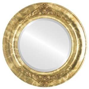   Winchester Circle in Champagne Gold Mirror and Frame