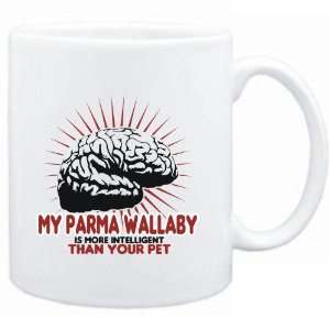  Mug White  My Parma Wallaby is more intelligent than your 