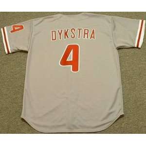  LENNY DYKSTRA Philadelphia Phillies 1993 Majestic Away 