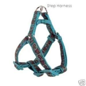   Douglas Paquette Dog STEP Harness BROCADE TURQ SMALL: Kitchen & Dining