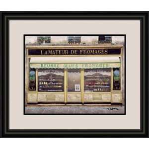  L Amatuer De Fromages by Andre Renoux   Framed Artwork 