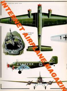 AIRCRAFT PROFILE 177 WW2 LUFTWAFFE JUNKERS Ju.52 *MINT*  