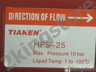 HFS 25 Water Flow Switch AC 250V SPDT Paddle  