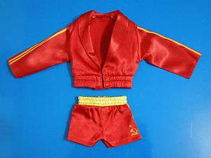 Hot Toys Rocky Dolph Lundgren As Ivan Drago Boxing Costume & Shorts 1 